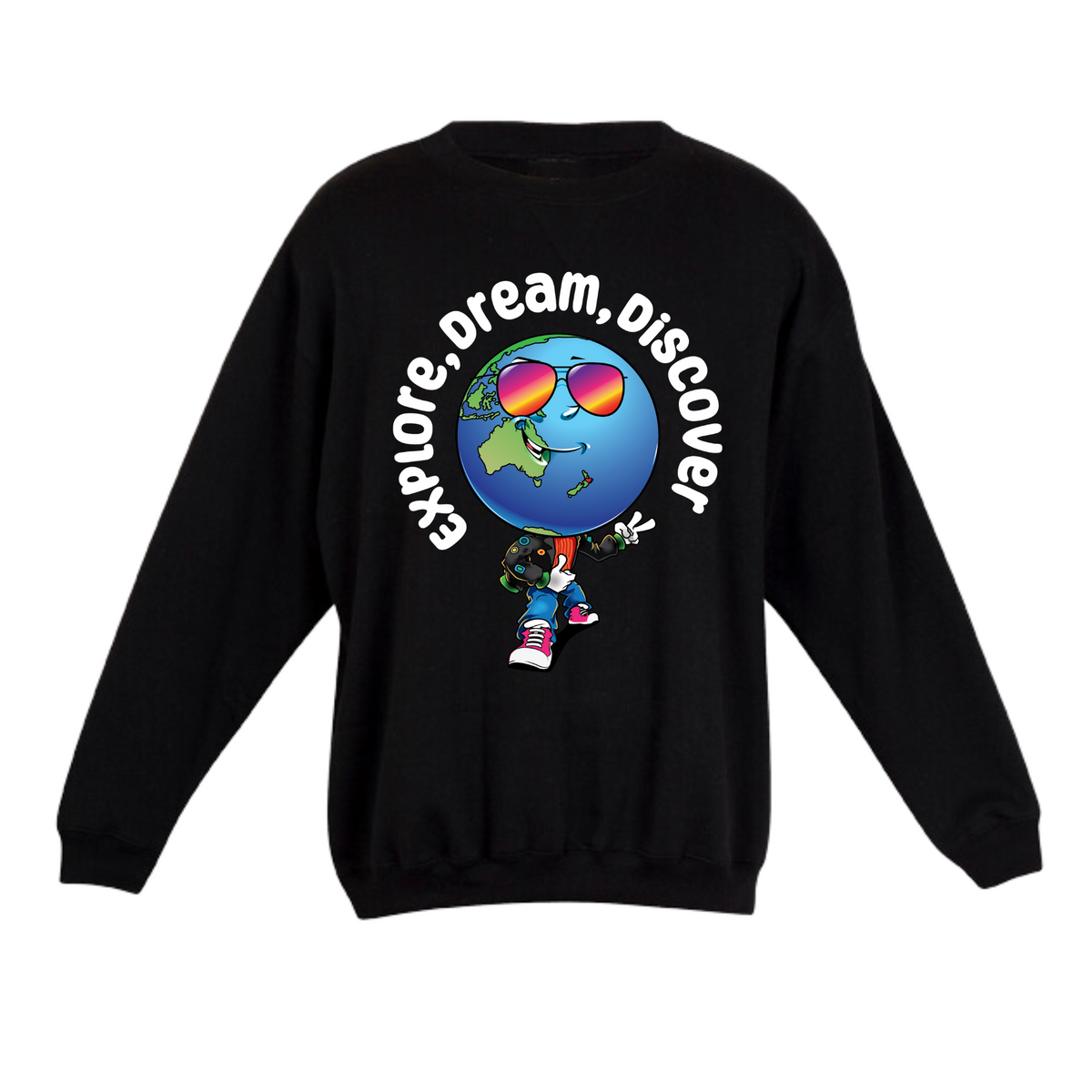 Explore, Dream, Discover Crew Neck