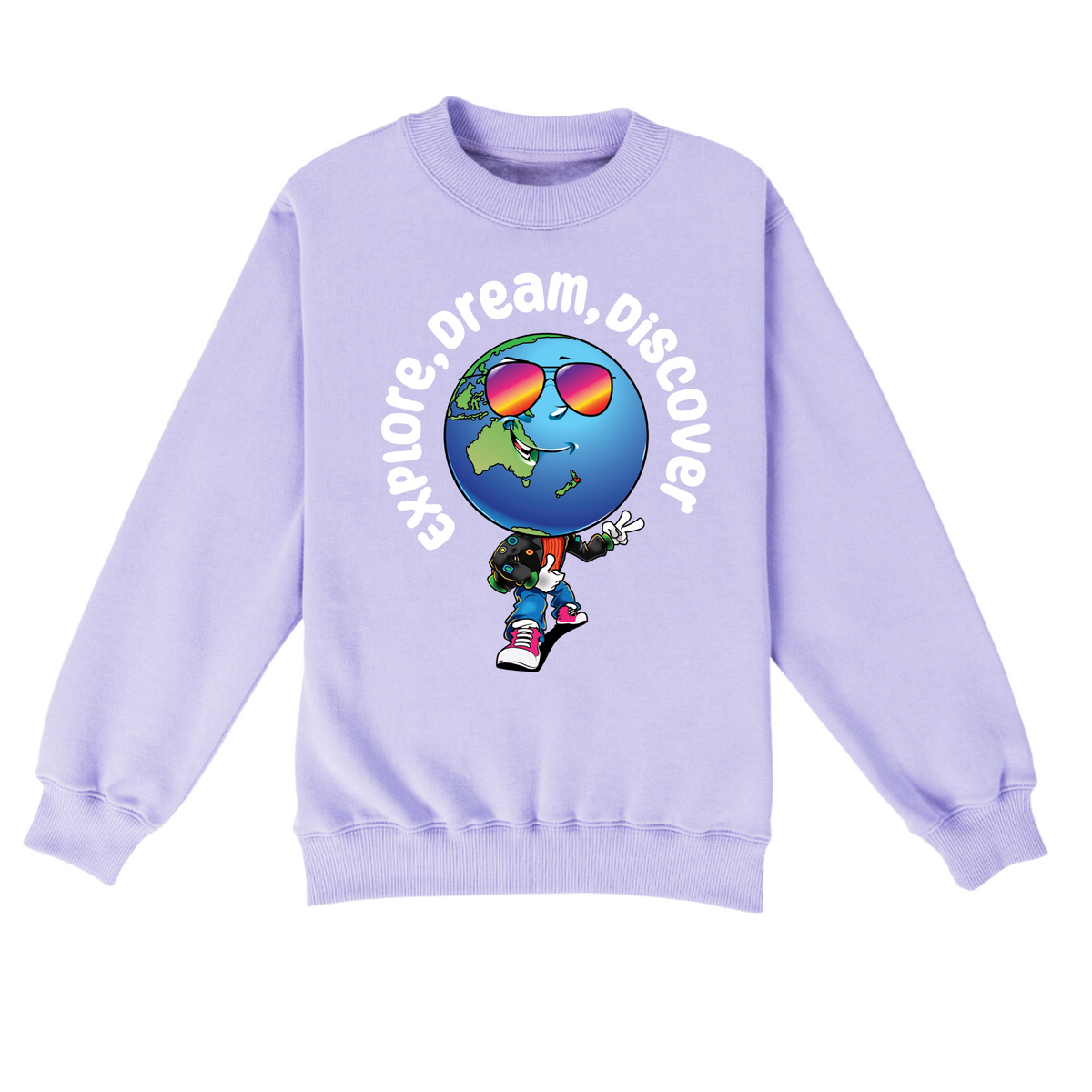 Explore, Dream, Discover Crew Neck