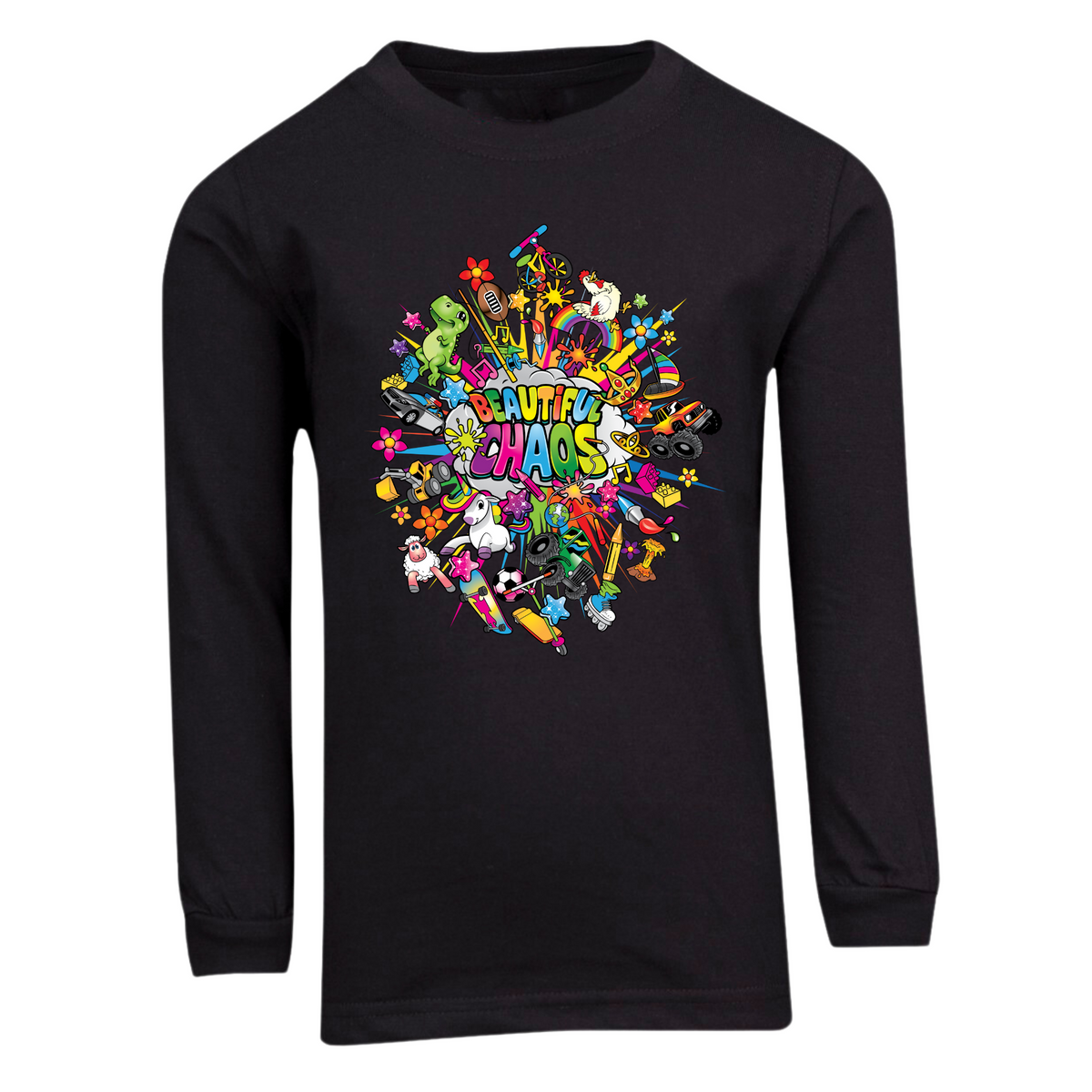 Beautiful Chaos Long Sleeve T Shirt