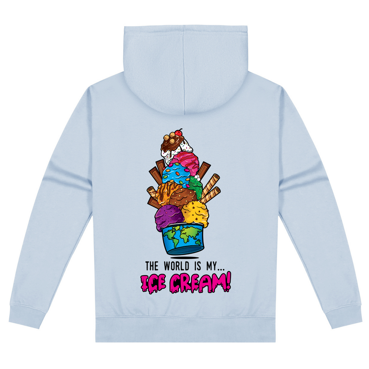 The world is my ice cream Hoodie