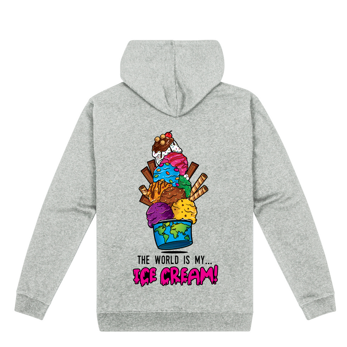 The world is my ice cream Hoodie