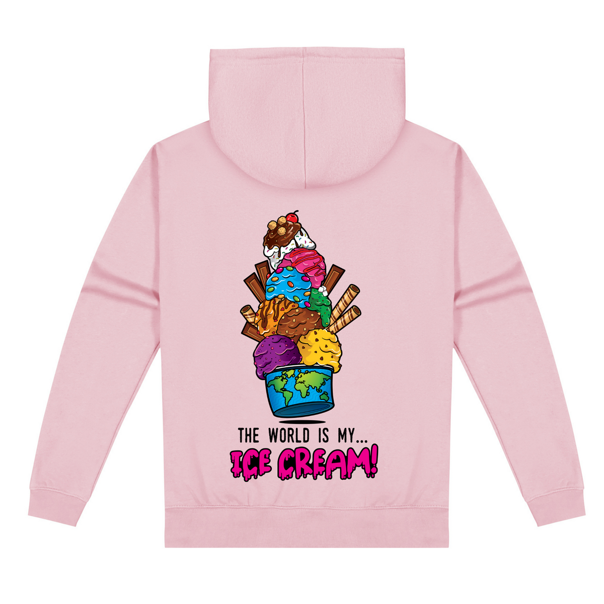 The world is my ice cream Hoodie