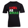 Kiwi As Xmas Short Sleeved T Shirt RED, WHITE GREEN