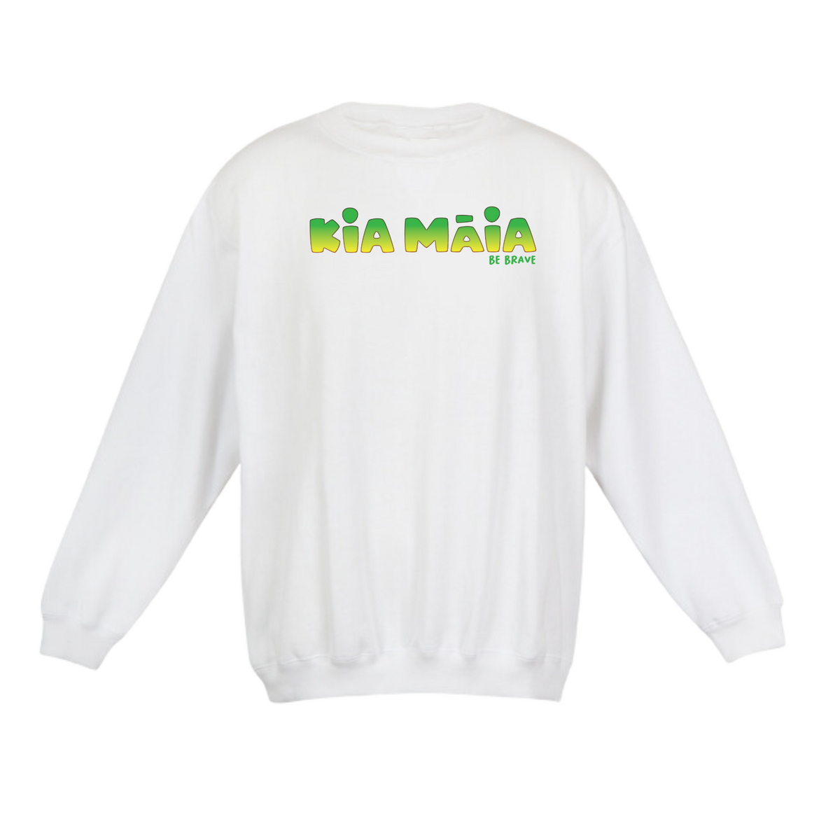 Kia Māia Green Ombre Crew