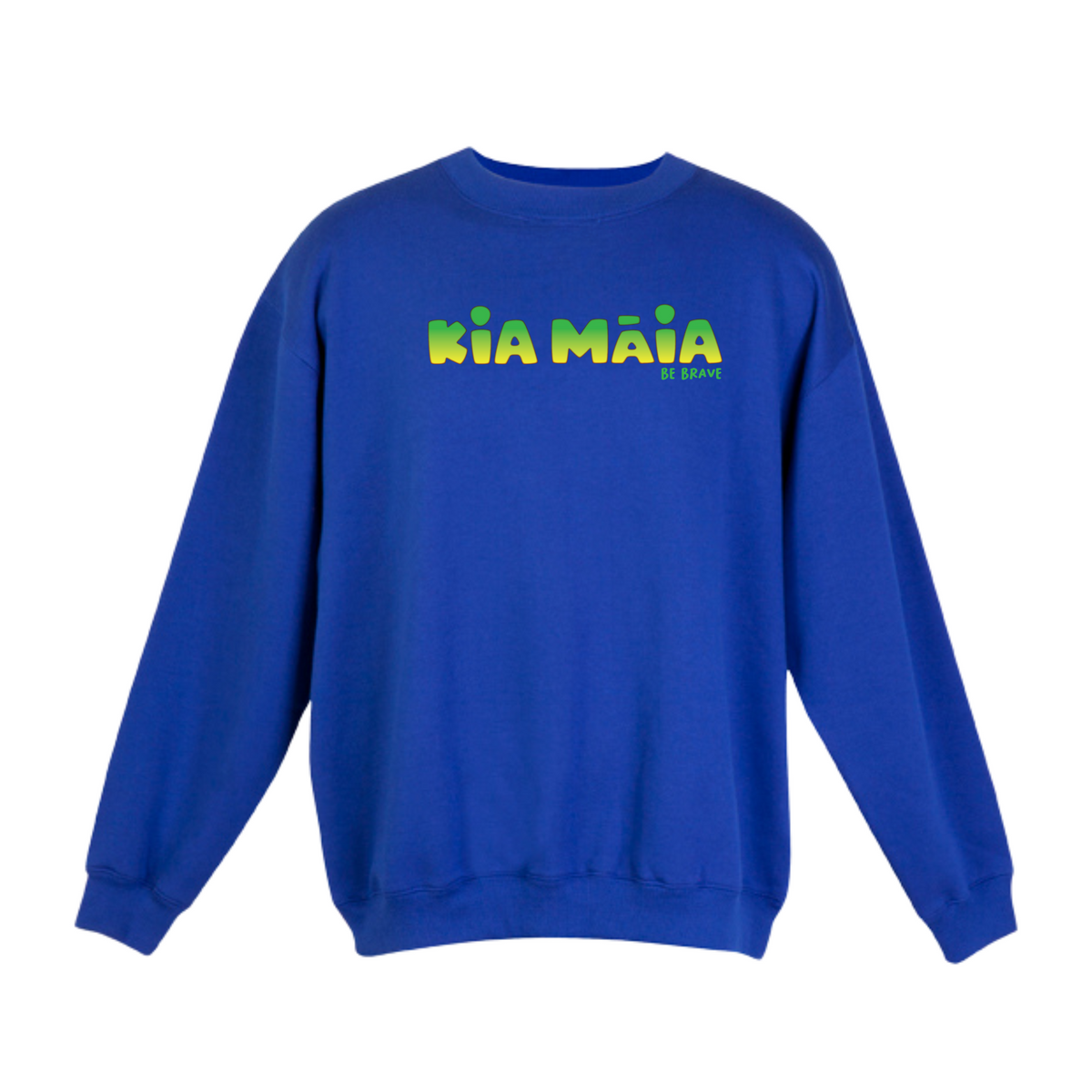 Kia Māia Green Ombre Crew