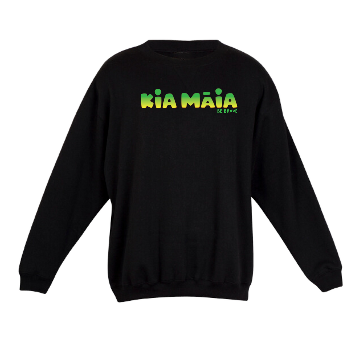 Kia Māia Green Ombre Crew