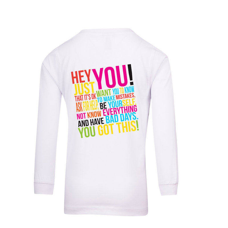 Hey you! Long leeve T