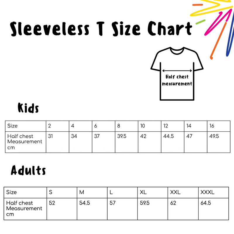 Kiwi As Xmas Sleeveless T-shirt