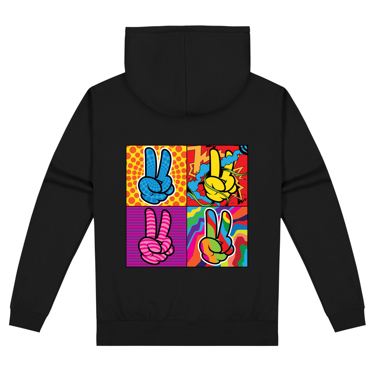 Peace Pop Art Hoodie