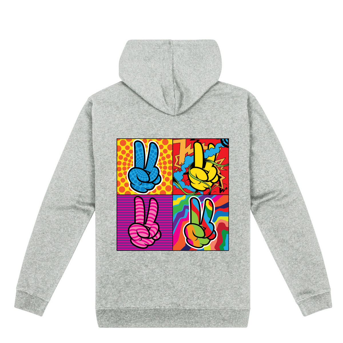 Peace Pop Art Hoodie