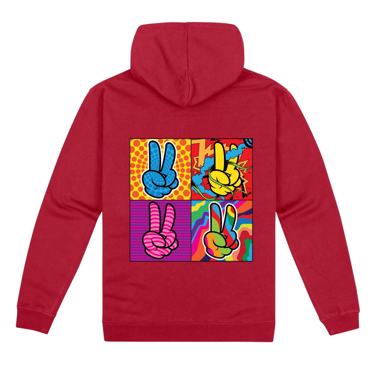 Peace Pop Art Hoodie