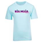 Kia Māia Purple Ombre Short Sleeved T Shirt