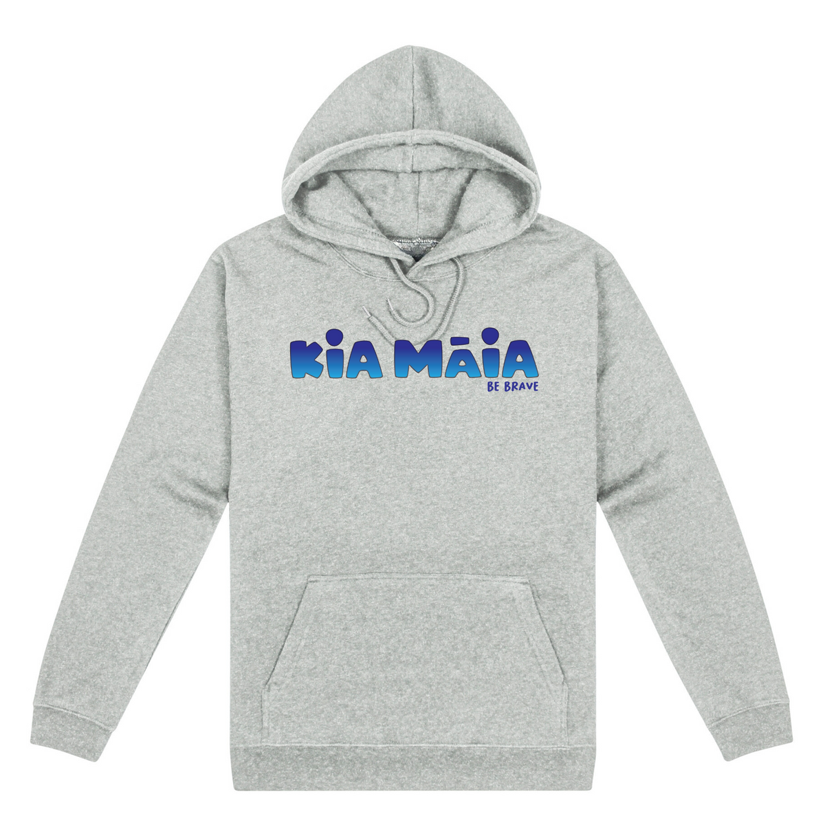 Kia Māia Blue Ombre Hoodie