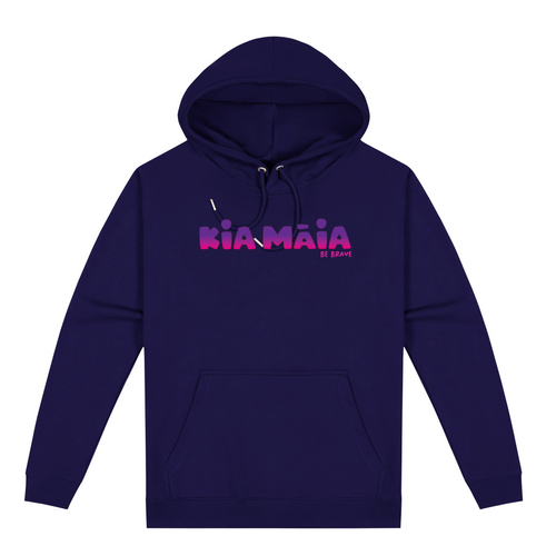 Kia Māia Purple Ombre Hoodie