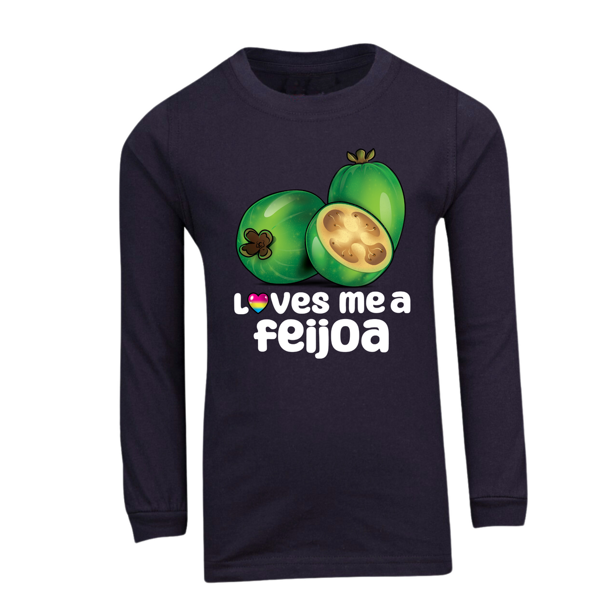 Loves me a Feijoa Long Sleeved T Shirt