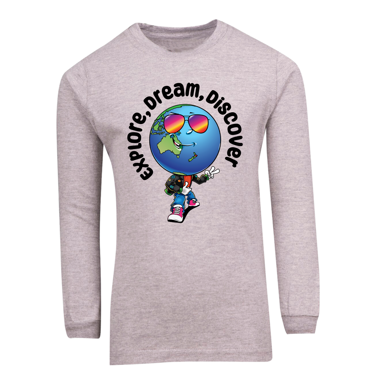 Explore, Dream, Discover Long Sleeved T Shirt