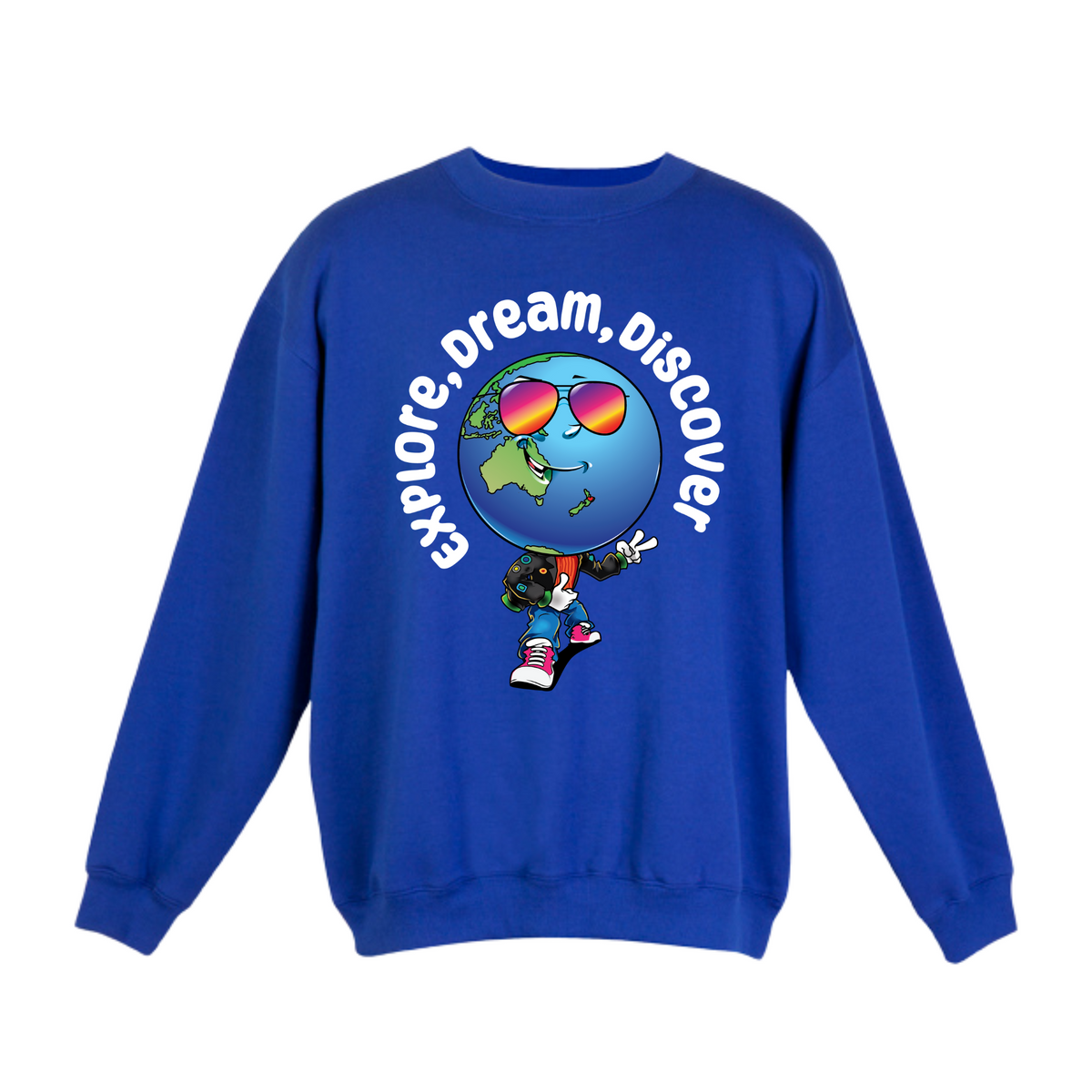 Explore, Dream, Discover Crew Neck