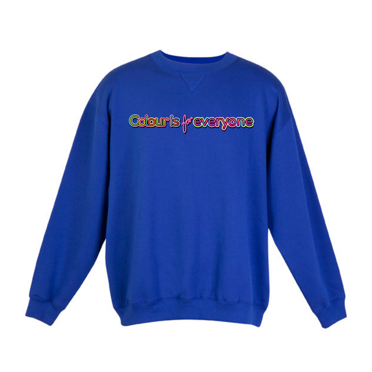 Colour is for everyone Crew Neck