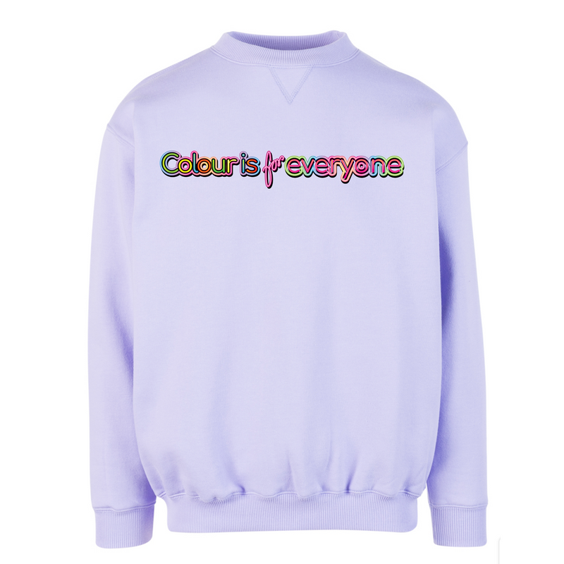 Colour is for everyone Crew Neck