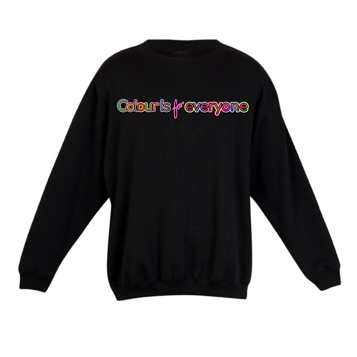 Colour is for everyone Crew Neck