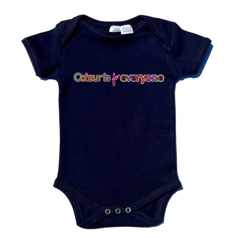 Colour is for everyone Organic Bodysuit