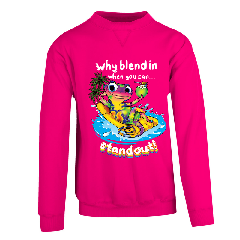 Why blend in? Crew Neck