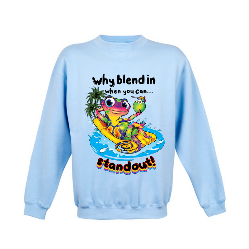 Why blend in? Crew Neck
