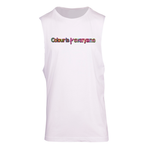 Colour is for everyone Sleeveless T